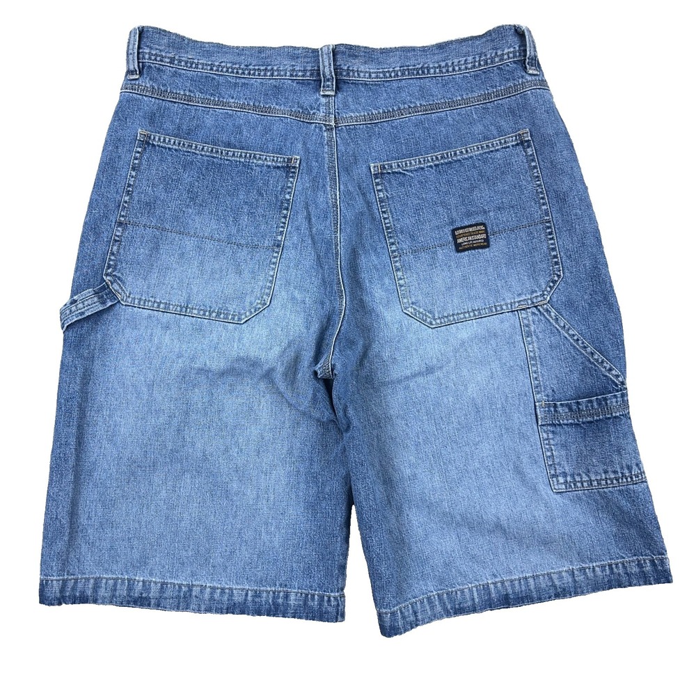 Vintage Y2K Unionbay Carpenter Shorts Men 36 Jorts Baggy Skate Work Wear Faded‎
